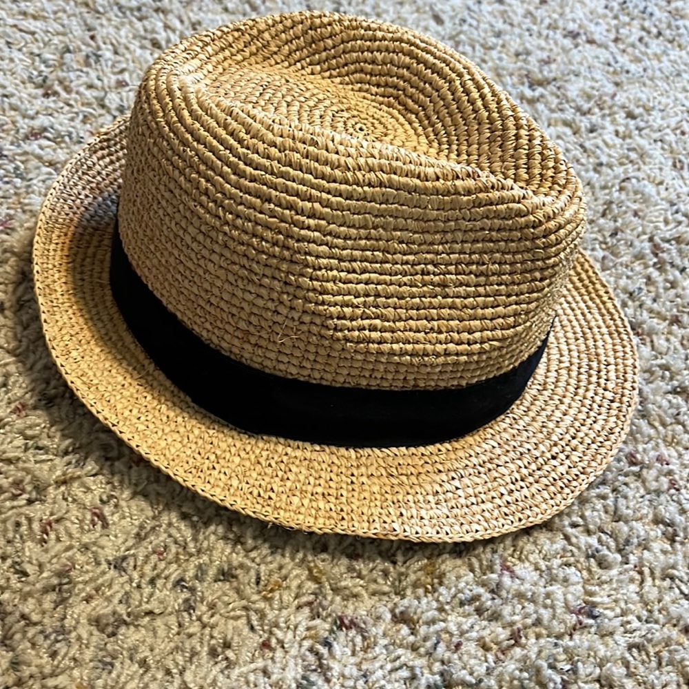 Banana Republic women’s fedora | “straw” hat